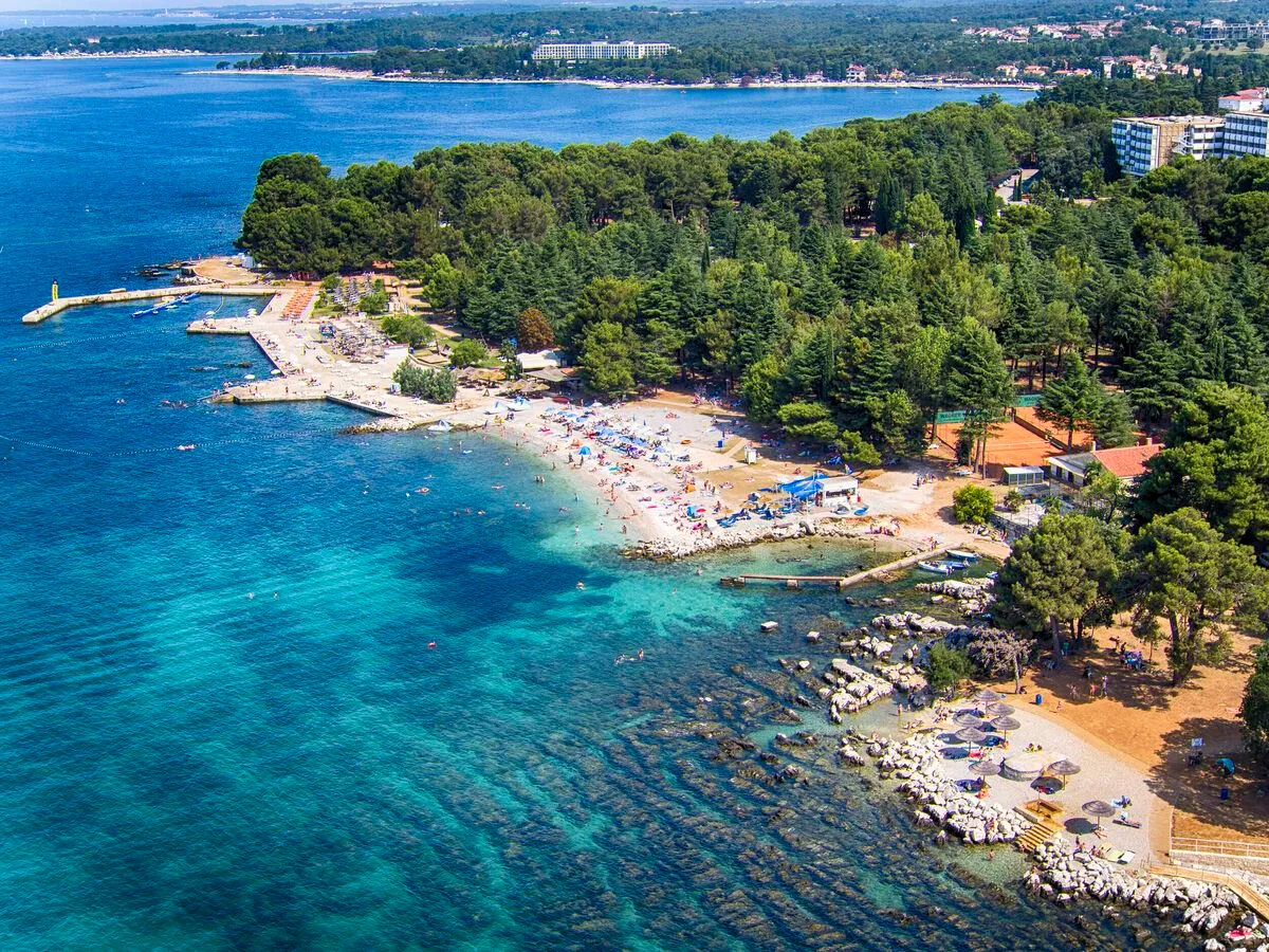 Porec promenade atmosphere